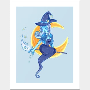 Moon Witch Posters and Art